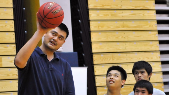 Legenda basket China, Yao Ming. (Foto: AFP Photo)
