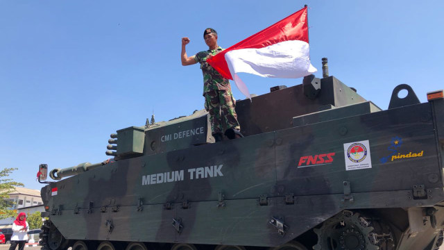 Medium Tank produksi PT Pindad (Foto: Dok. PT Pindad)