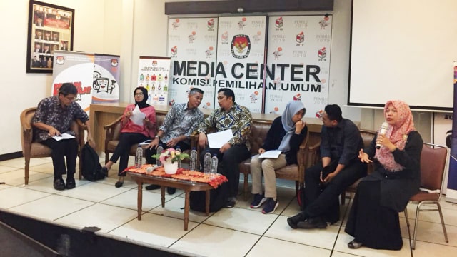 Diskusi Putusan Bawaslu dan Lampu Hijau Mantan Napi Korupsi Jadi Caleg (Foto: Ferry Fadhlurrahman/kumparan)