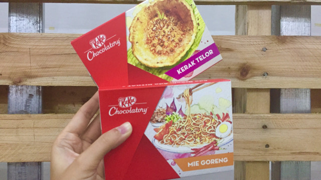 KitKat Rasa Kerak Telor dan Mie Goreng (Foto: Kartika Pamujiningtyas/kumparan)