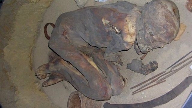 Mumi Mesir yang awet ribuan tahun. (Foto: Stephen Buckley/University of York)