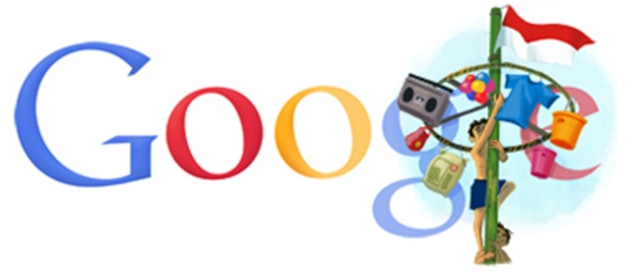 Google Doodle 17 Agustus 2011. (Foto: Google)