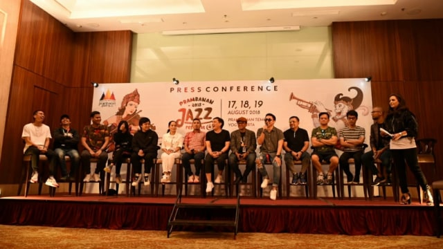 konferensi pers Prambanan Jazz 2018 (Foto: Dok. Rajawali Indonesia Communication)