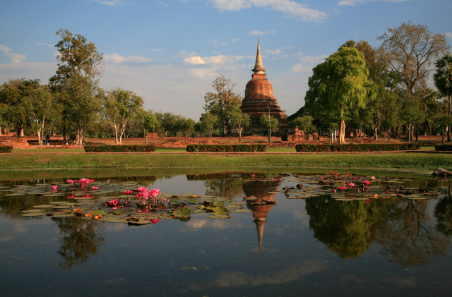 Panorama Wat Chana Songkhram (Foto: Flickr/David Goetz)