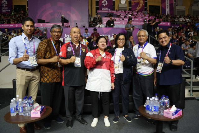 Kemenko PMK mendukung atlet Indonesia di Asian Games 2018 (Foto: Kemenko PMK)