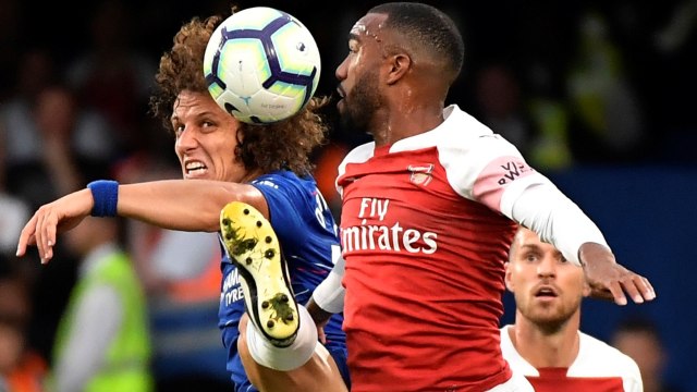 Duel di laga Arsenal vs Chelsea. (Foto: REUTERS/Toby Melville)