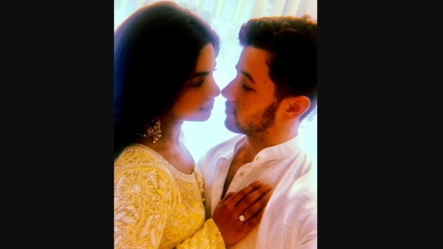 Pertunangan Nick Jonas dan Priyanka Chopra (Foto: Instagram @priyankachopra)
