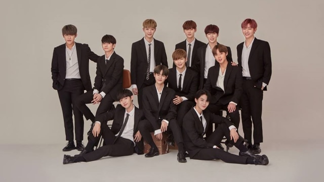 Boyband K-Pop Wanna One. (Foto: Facebook/@WannaOne.official)