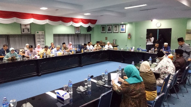Rapat Pleno MUI terkait Fatwa Vaksin MR. (Foto: Kevin Kurnianto/kumparan)