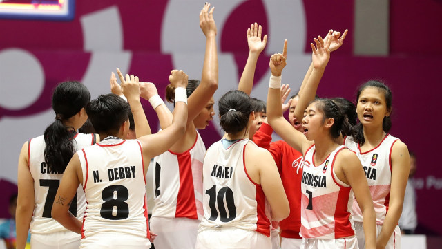 Timnas Basket Putri Indonesia (Foto: ANTARA/INASGOC/Bobby Arifin)