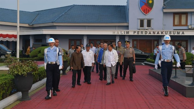 Wapres JK Kunker, Tinjau Korban Gempa Lombok. (Foto: Dok. Setwapres)