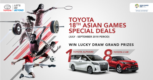 com-Toyota 18th Asian Games Special Deals (Foto: Toyota)