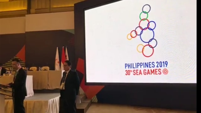 Logo SEA Games 2019 (Foto: Dok. ABS-CBN)
