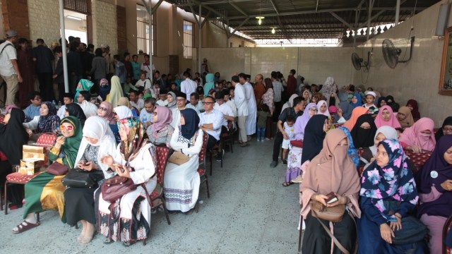 Suasana perayaan Idul Adha di Kairo Mesir. (Foto: Dok. KBRI Kairo)