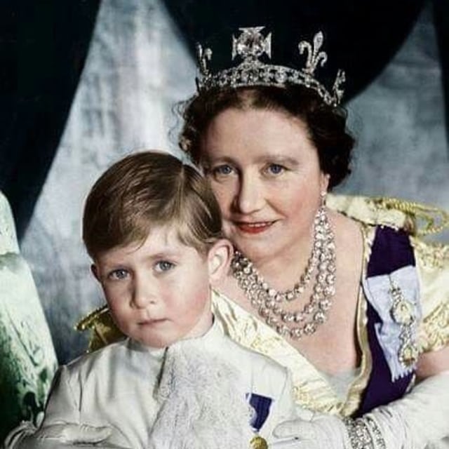 Pangeran Charles di Masa Kanak-kanak (Foto: Instagram @leen_iee)