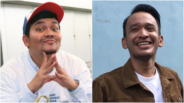 Indra Bekti dan Ruben Onsu (Foto: Munady WIdjaja)