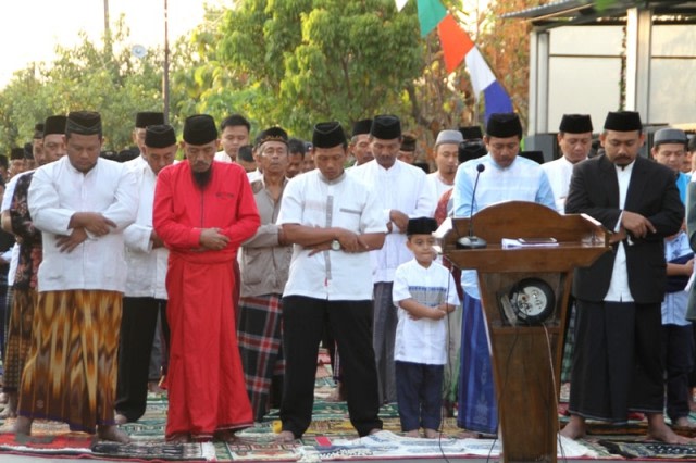 Wakil Bupati Ngawi Ony Anwar Ajak Jamaah Salat Idul Adha Doakan Korban Bencana Lombok