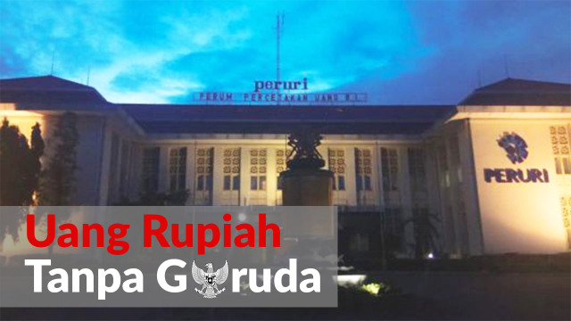Uang Rupiah Tanpa Garuda (Foto: Instagram/@muhamadhafidu)