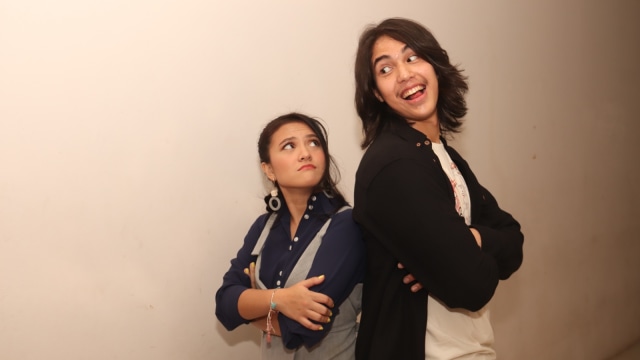 Marsha Aruan (kiri) dan El Rumi (kanan) ketika ditemui awak media di Jakarta, Kamis (23/08/2018). (Foto: Munady Widjaja)