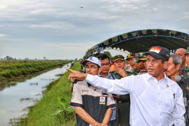 Kementan Serius Garap Lahan Rawa Lebak (Foto: Kementan)