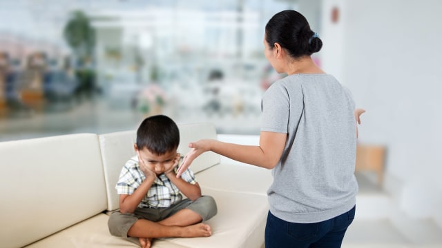 Ilustrasi anak menolak kata-kata orang tua Foto: Shutter Stock