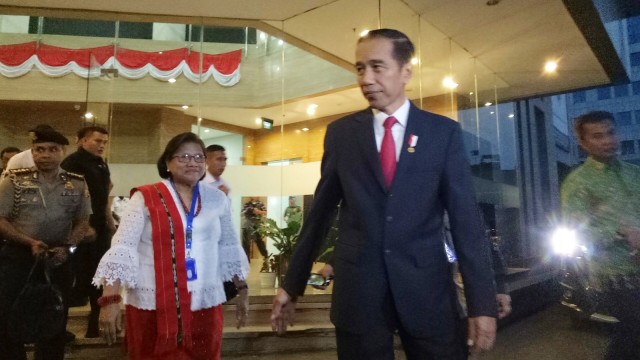 Jokowi ketemu PGI, Jumat (24/8/2018). (Foto:  Jihad Akbar/kumparan)