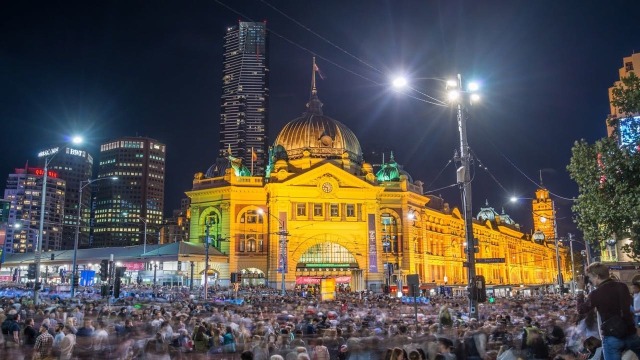 Melbourne Jadikan Video Mapping Daya Tarik Wisata