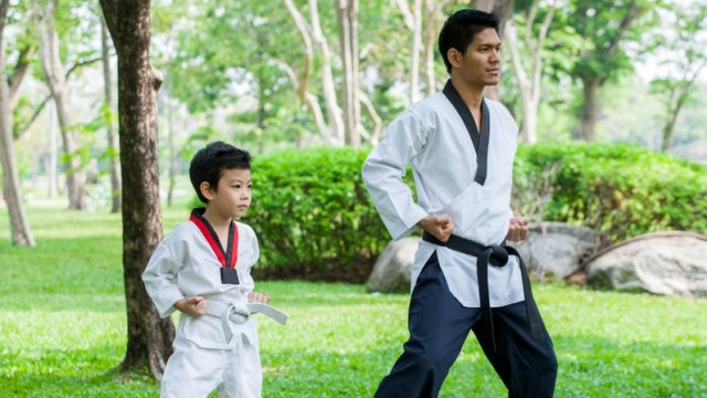 Ilustrasi Anak Karate (Foto: Shutterstock)