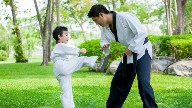 Ilustrasi Anak Karate Foto: Shutterstock
