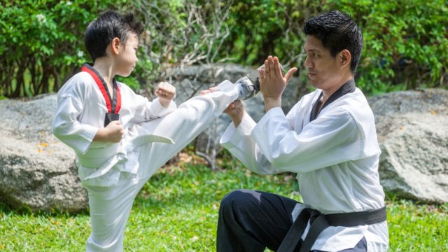 Ilustrasi Anak Karate (Foto: Shutterstock)