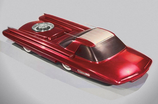 Ford Nucleon, mobil konsep bertenagakan nuklir (Foto: dok. Ford)