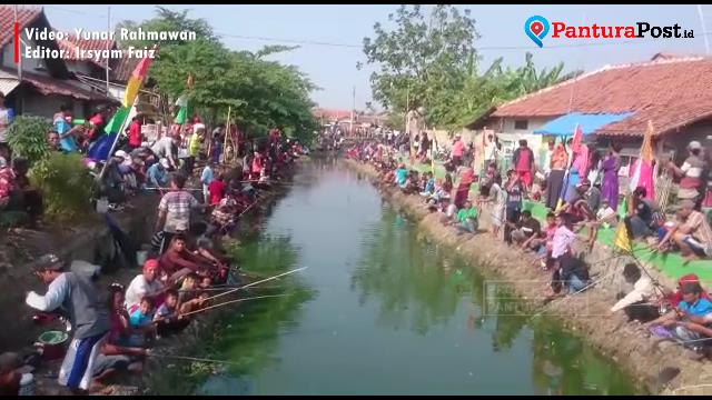 Video: Serunya Lomba Mancing di Sungai Sigeleng Brebes