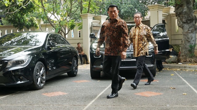 Moeldoko di Posko Cemara, Menteng, Jakarta Pusat, Selasa (28/8). (Foto: Irfan Adi Saputra/kumparan)