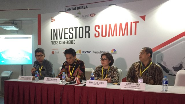 PT Vale Indonesia (PTVI) di Investor Summit 2018 Day 2, Selasa (28/8/2018). (Foto:  Selfy Sandra Momongan/kumparan)