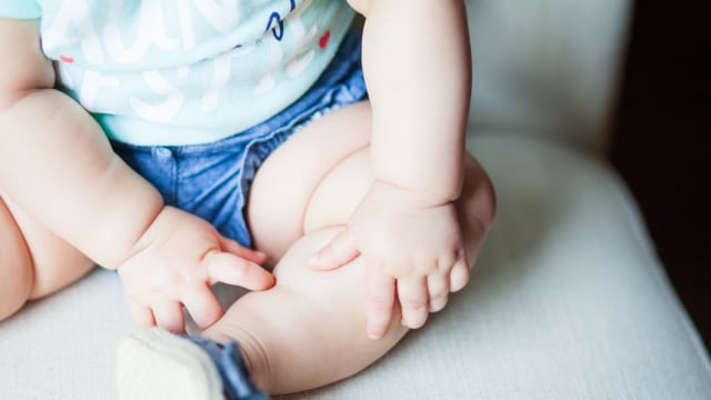 Perlukah Bayi  Merangkak Memakai Pelindung Lutut 