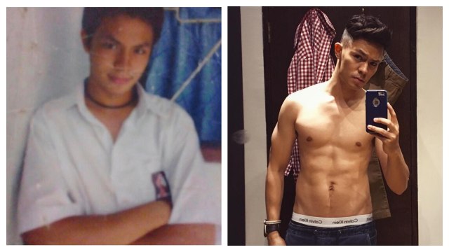 Fero Walandouw dulu dan sekarang. (Foto: Instagram @fero_walandouw)
