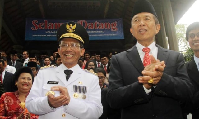 Lantik PLT Gubernur Bali, Mendagri Larang Ganti Kepala SKPD