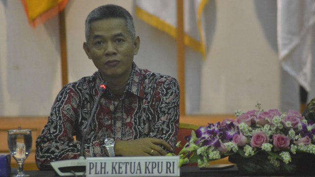 Komisioner KPU RI, Wahyu Setiawan. Foto: Nadia K. Putri