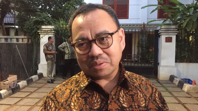 Sudirman Said di Kediaman Prabowo Subianto, Kamis (30/8/18). (Foto: Paulina Herasmaranindar/kumparan)