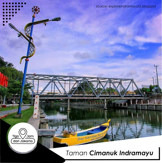 Pesona Dan Sejarah Taman Cimanuk Indramayu Kumparancom