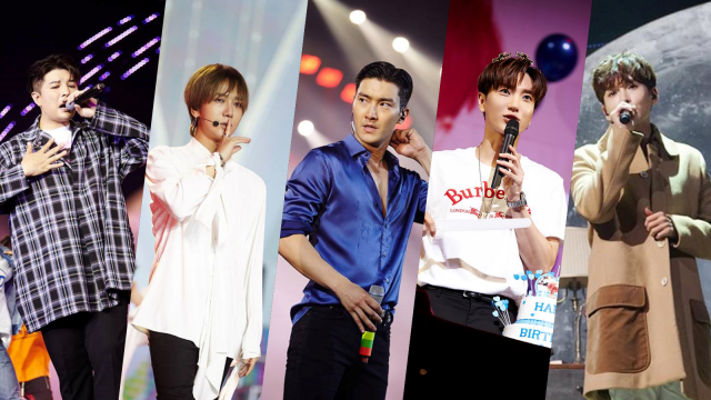 Para anggota Super Junior, Shindong, Yesung, Siwon, Leeteuk, dan Ryeowook. (Foto: SM Entertainment)