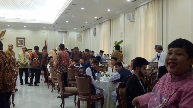 Acara Diklat Pendalaman Agama Islam Siswa Afghanistan di Istana Wapres. (Foto: Nadia Riso/kumparan)