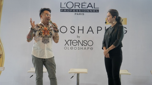 Talkshow L'Oreal Professionnel Oleo Shaping, Jumat (31/8/18). (Foto: Dok. L'Oreal)