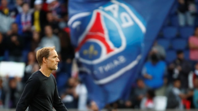 Pelatih Paris Saint-Germain, Thomas Tuchel. (Foto: Christian Hartmann/Reuters)