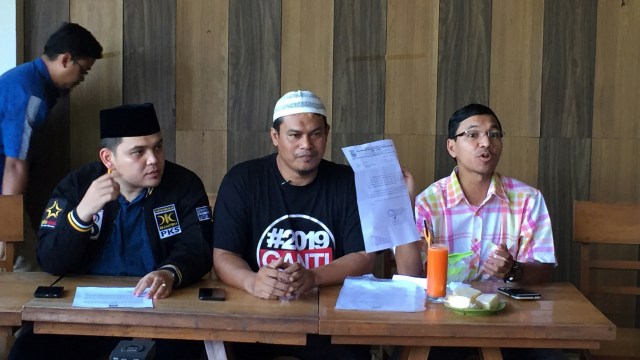 Kader Muda PKS Batalkan Deklarasi #2019GantiPresiden di Aceh (Foto: Zuhri Noviandi/kumparan)