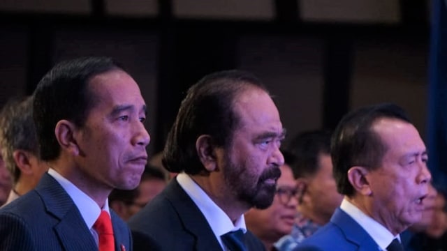 Presiden Joko Widodo tiba dalam acara Pekan Orientasi Calon Anggota Legislatif Partai Nasdem di Hotel Mercure Ancol, Jakarta, Sabtu (1/9/2018). Foto: Jamal Ramadhan/kumparan