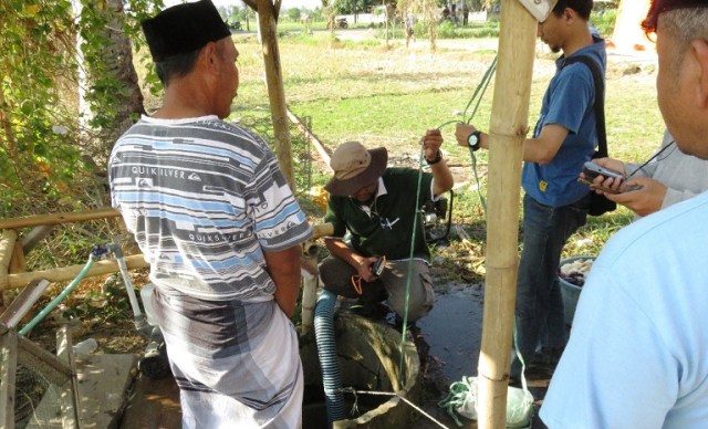 Tim ITB Survei Penyebaran Fasilitas Air Bersih di Lombok Usai Gempa