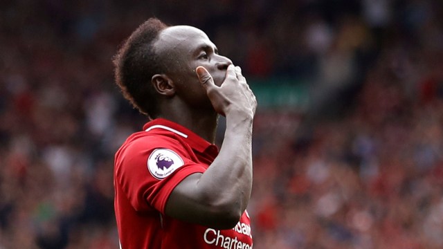 Sadio Mane, penyerang pengantar senyum untuk Liverpool. (Foto: Reuters/Carl Recine)