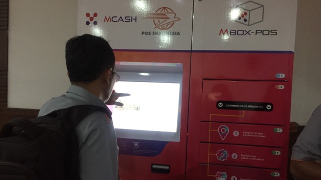 Peluncuran Layanan Multi Biller Pospay dan M Box PT Pos Indonesia dan PT M Cash Integrasi. (Foto: Elsa Olivia Karina L Toruan/kumparan)