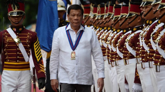 Presiden Filipina Rodrigo Duterte. (Foto: AFP/Ted Aljibe)